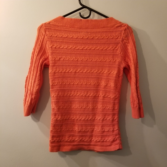 Chaps Classics Women's 3/4 Sleeve Sweater Size Small - Picture 2 of 8